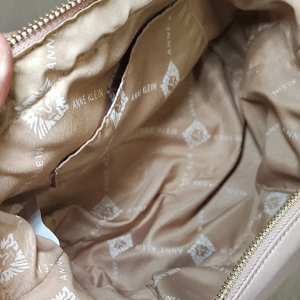 Anne Klein Soft Pink Cosmetic Bag